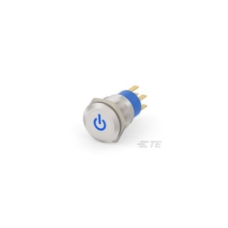 Alcoswitch AV19 DPM 0.4VA POWER LED BLUE 12V AV1920P712R04